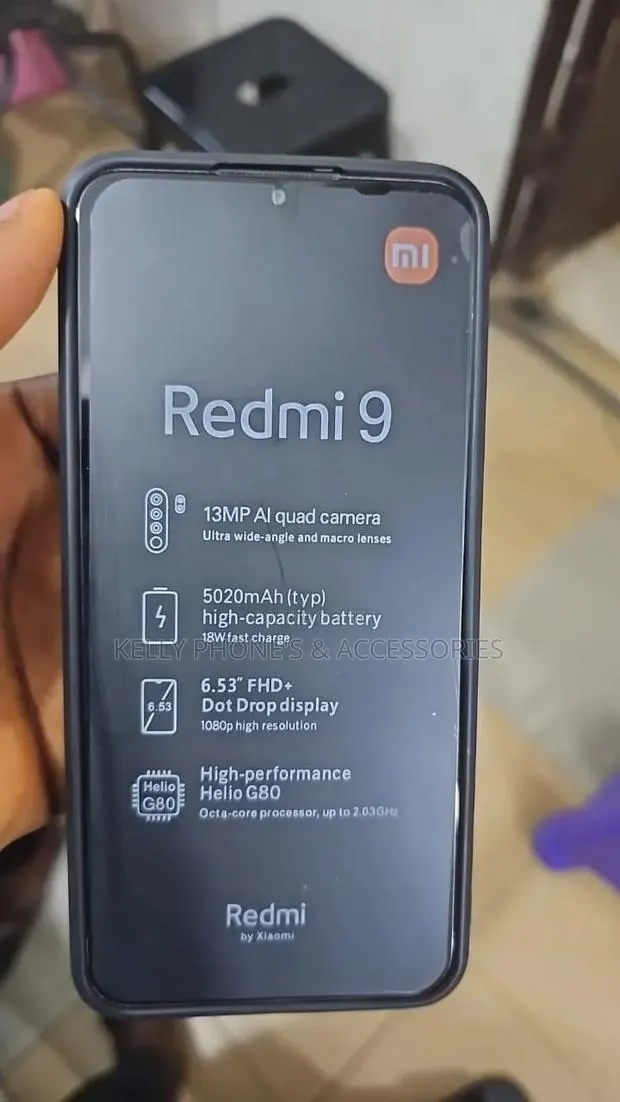 Xiaomi Redmi 9 64 GB Black · Photo 1