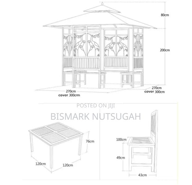 Garden Summer Hut/Pavilion Tent for Sale · Photo 5