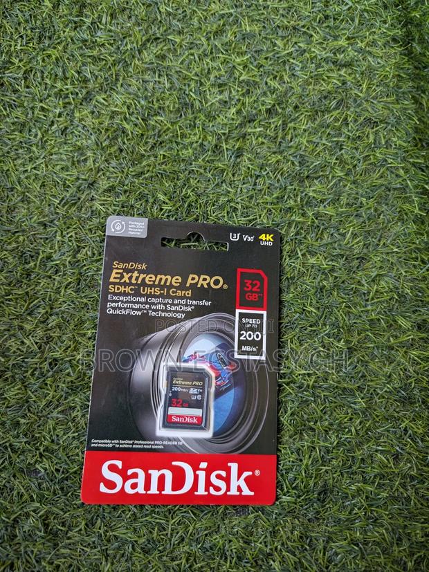 Sandisk Extreme Pro 32gb Sd Card for Camera · Photo 1