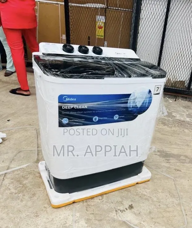 Efficient Midea 7kg Spin Dry Washing Machine(Spin Dry) White · Photo 1