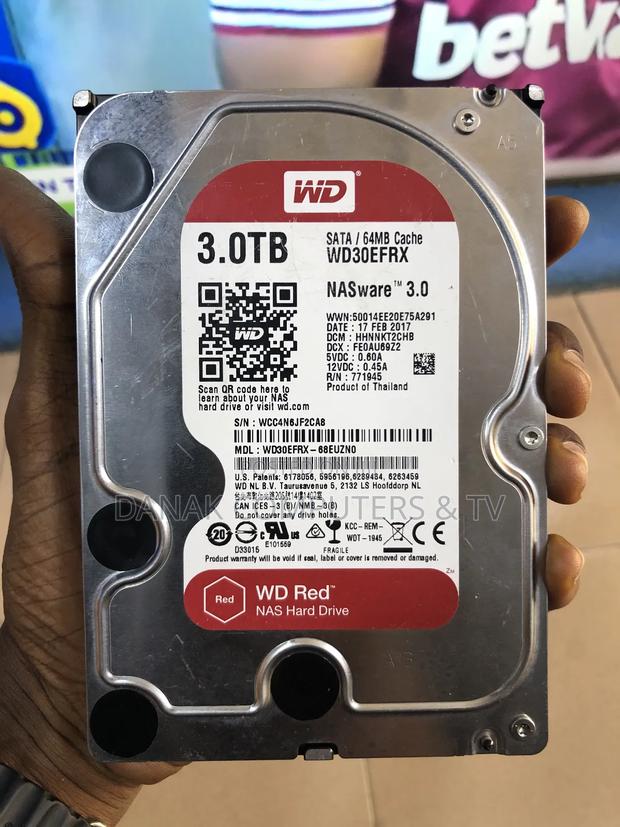 Western Digital Nasware 3.0 Red Desktop HDD 3tb · Photo 1