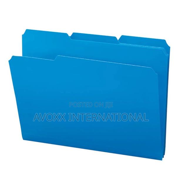 Smead Poly File Folders Blue/ Red 24pk Letter (10503) · Photo 3