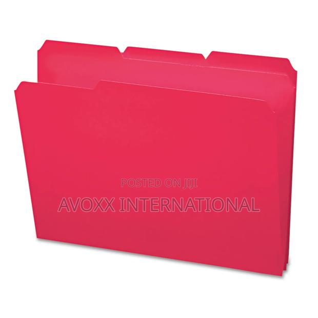 Smead Poly File Folders Blue/ Red 24pk Letter (10503) · Photo 5
