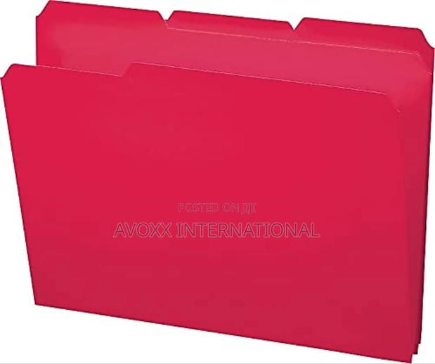 Smead Poly File Folders Blue/ Red 24pk Letter (10503) · Photo 6