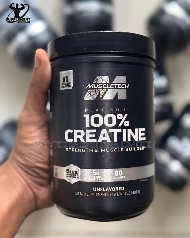 Muscletech Platinum Creatine| Powder| 400g|Muscles|Strength|Endurance · Photo 1