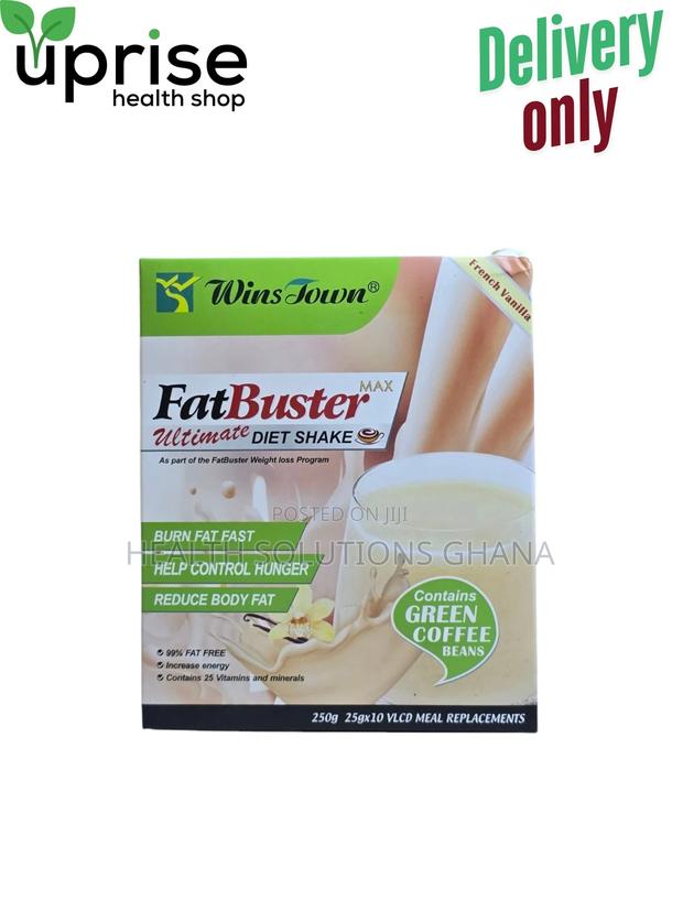 Wins Town Fat Buster Ultimate Diet Shake (Vanilla) - 250g · Photo 1