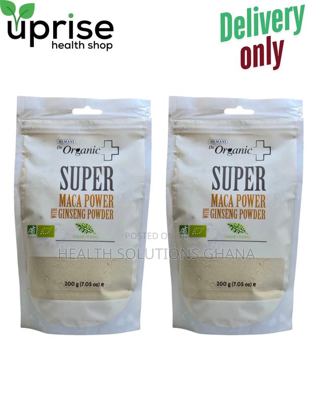 Hemani Dr. Organic Super Maca Powder With Ginger – 200g · Photo 1