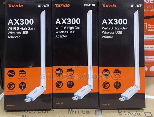 Usb Wi-Fi Adapter Ax300 Wifi6 High Gain Wireless Usb Adapter · Photo 2