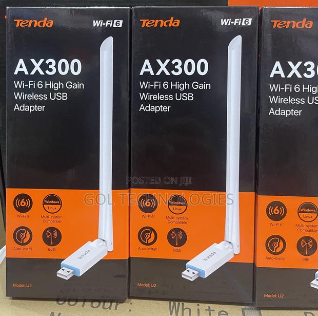 Usb Wi-Fi Adapter Ax300 Wifi6 High Gain Wireless Usb Adapter · Photo 1