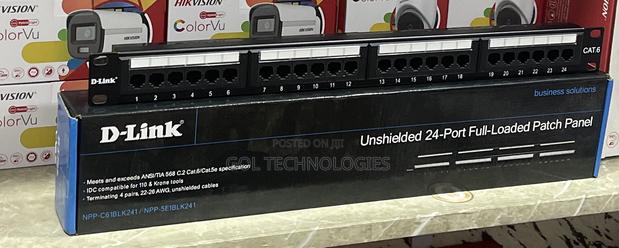 24port Dlink Patch Panel Unshielded Full Loaded Patch Panel · Photo 4