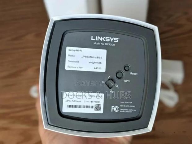 Linksys Mx4200 Mesh Wifi Router - Ax4200 Wifi 6 Router - · Photo 8