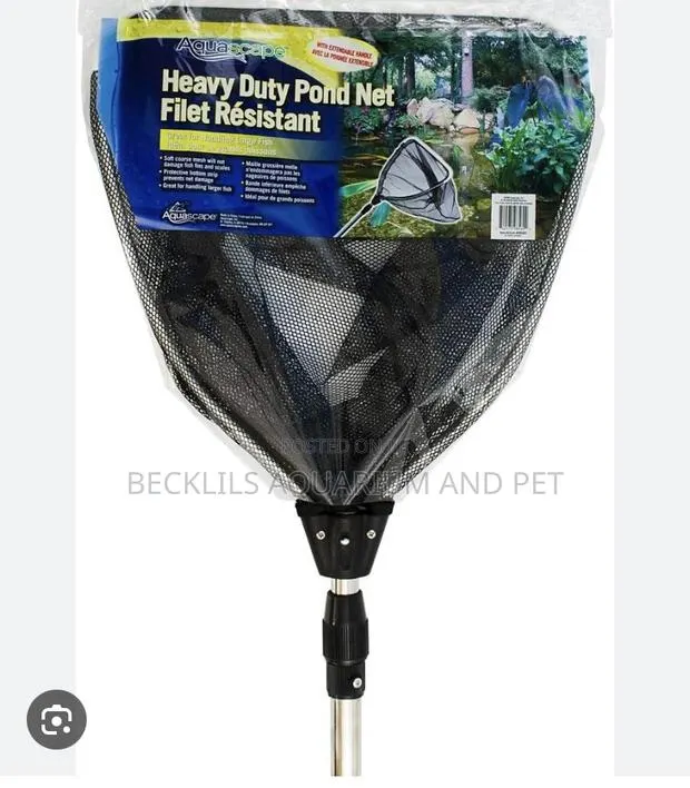 Heavy Duty Pond Net With Long Handle · Photo 1