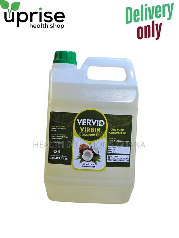 Vervid Virgin Coconut Oil - 4l (Pay After Delivery) · Photo 1