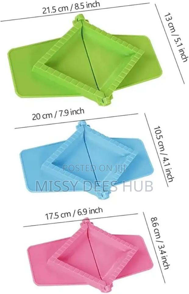 3pcs Samosa / Pie Cutter Set · Photo 3
