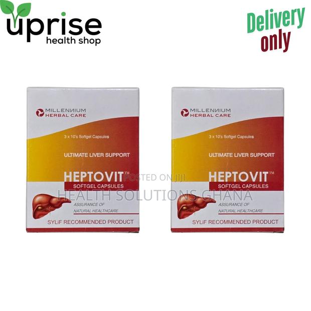 Millenium Herbal Heptovit – 30 Soft Gel (Pay After Delivery) · Photo 1