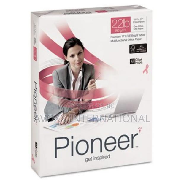 Pioneer Premium Multipurpose Paper,8.5 X 11,Bright White,500 · Photo 1