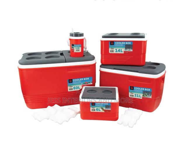 Ice Chest 5pc Set( Red) · Photo 1