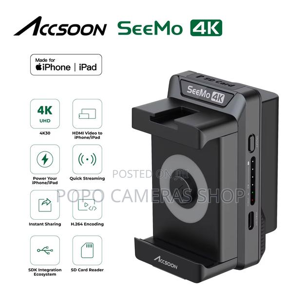 Accsoon Seemo Version, Mobile Monitor Converter for Apple · Photo 2