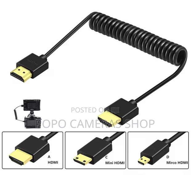 Hdmi Cable for Camera to Monitor, Etc · Photo 1