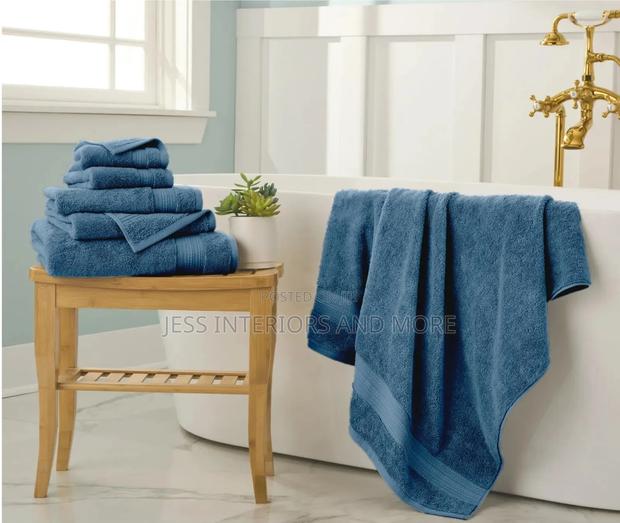 Welhome 100% Cotton 6-Piece Ultra Soft Twist Towel Set · Photo 3