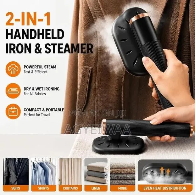 2in 1 Handheld Iron & Steamer · Photo 1