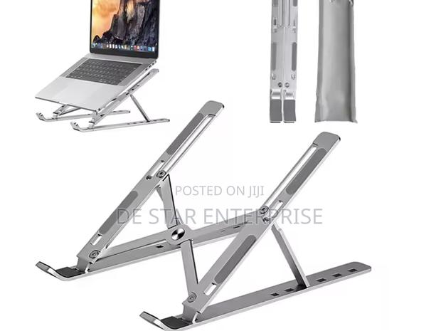 Productive Metallic Laptop Stand · Photo 1