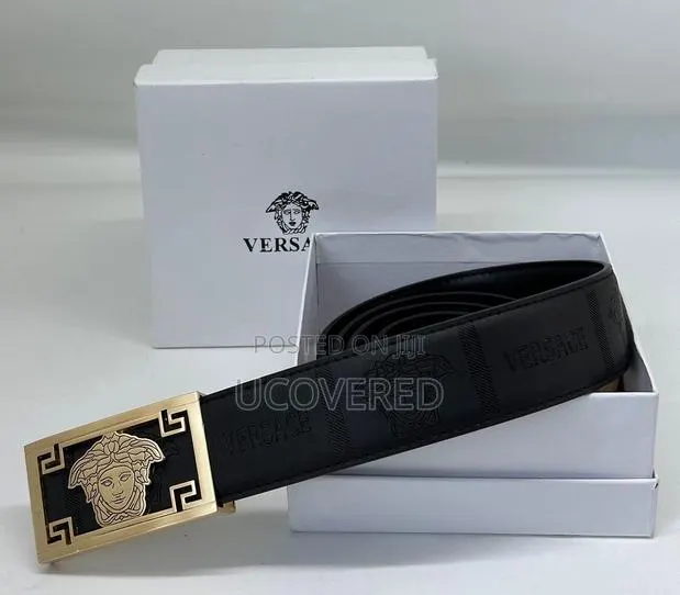 Versace Real Leather Belt · Photo 1