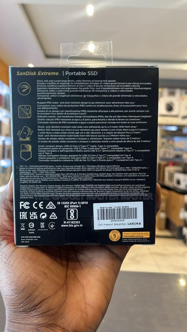 Sandisk 1tb Extreme Portable SSD · Photo 3