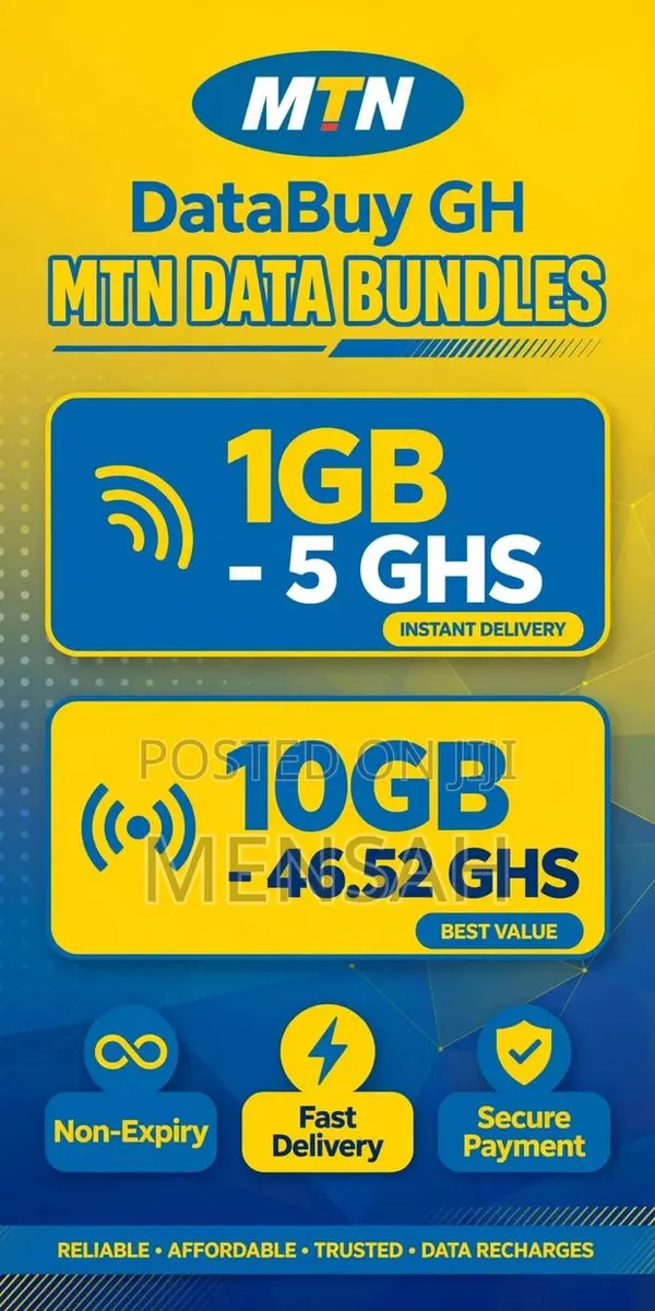 Cheap MTN Data Bundles Non-Expiry Fast Delivery · Photo 1