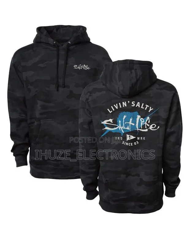 Camo Pullover Hoodie From Usa (Size: Large) · Photo 1