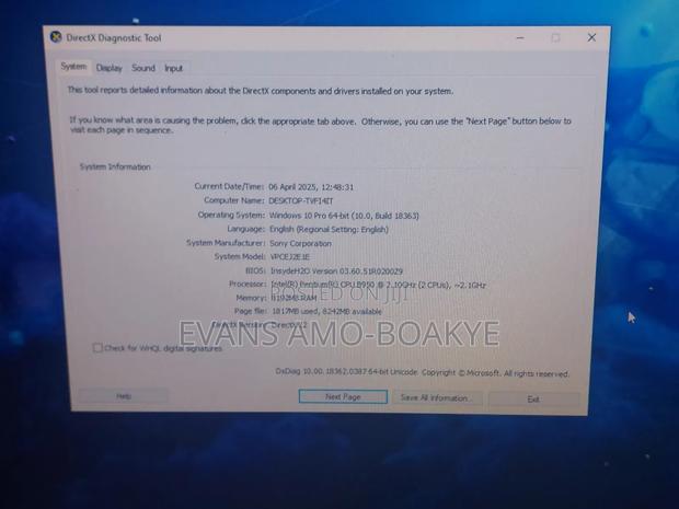 Laptop Sony VAIO VPC-EJ2B1E 8GB Intel HDD 500GB · Photo 4
