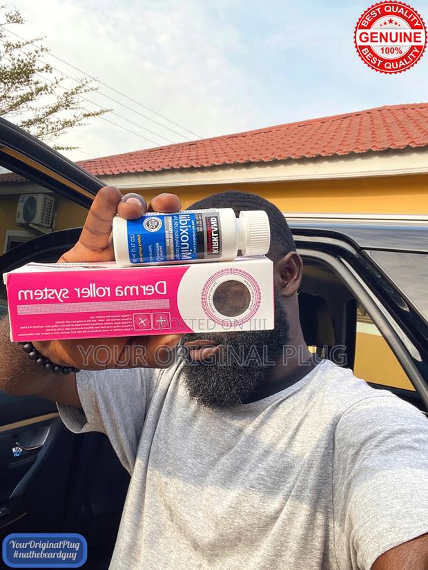 Kirkland Minoxidil + Derma Roller (Beard Growth Baldness) · Photo 1