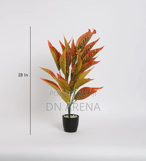Artificial Croton Plant Ornamental Plant, · Photo 5