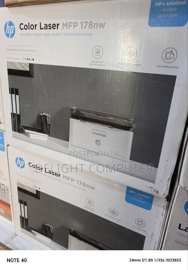HP Color Laserjet MFP 178nw 3 in 1 Printer · Photo 1