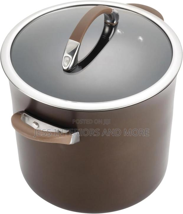 Circulon Hard-Anodized Nonstick 10-Piece Cookware Set, · Photo 2