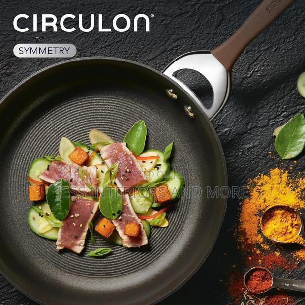 Circulon Hard-Anodized Nonstick 10-Piece Cookware Set, · Photo 3