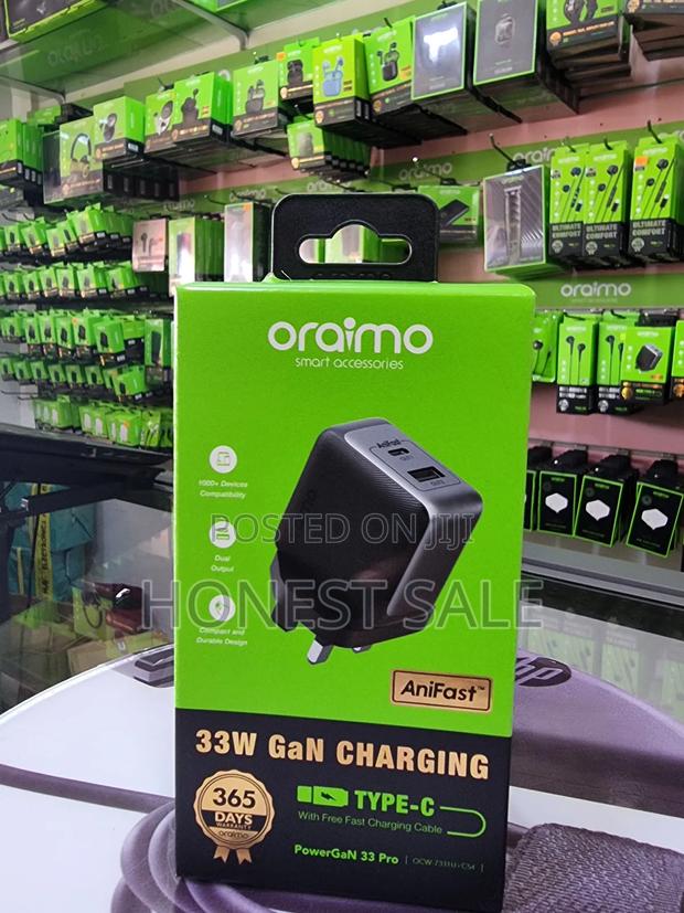 Oraimo Powergan 33w Super Fast Charger · Photo 2