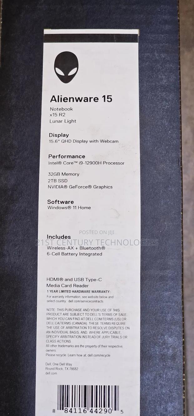 Laptop Dell Alienware x16 32GB Intel Core i9 SSD 2T · Photo 2
