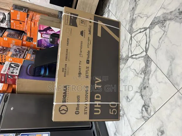 Best Quality 50 Inch Smart Frameless STV-Ku50v6-S Uhd Led Sigma Tv · Photo 1