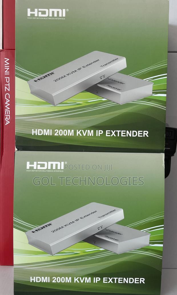 200m Hdmi Extender Over Cat6 With Usb KVM Ip Extender · Photo 1