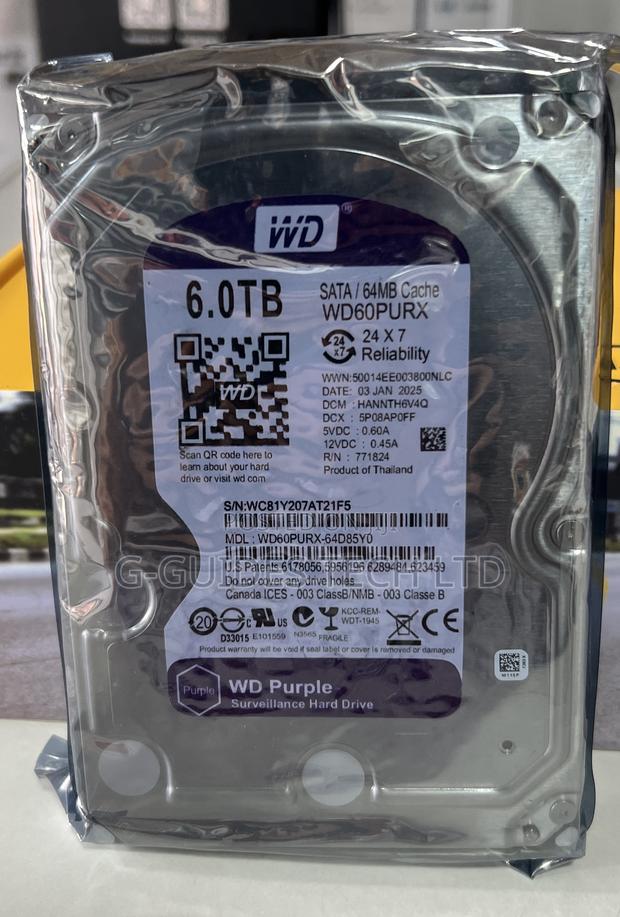 6tb Wd Surveillance Hard Drive, 6tb Western Digital HDD · Photo 2