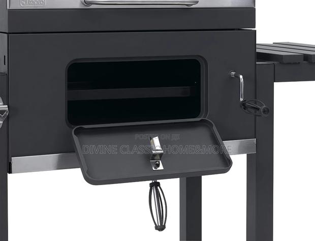 Dkiei Barbecue Grill, Portable Charcoal BBQ Grill With Wheel · Photo 3