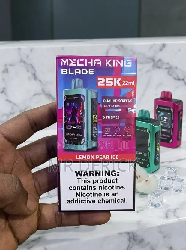 Mecha King Blade 25K Disposable Vape ( Lemon Pear Ice)
