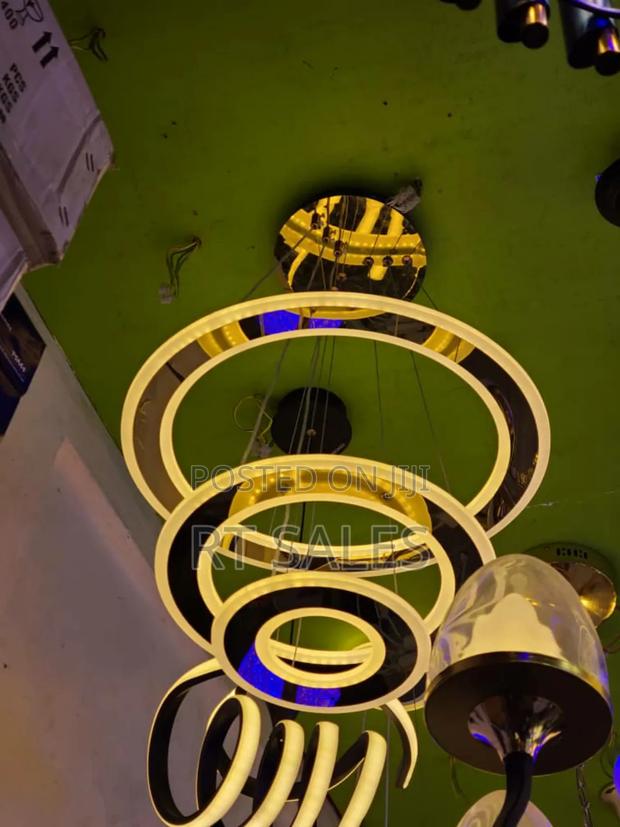 Modern 3 Steps Ceiling Chandelier Light. · Photo 1