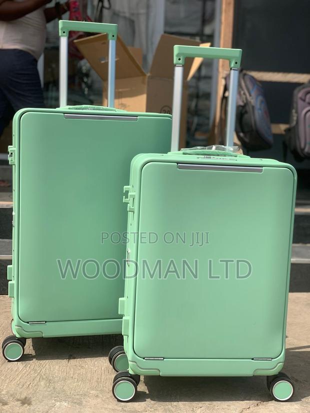 2set Green Luxurious Travel Luggage Bag · Photo 2