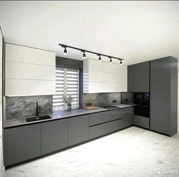 Space-Saving Vertical Kitchen Cabinets for Compact Homes · Photo 1