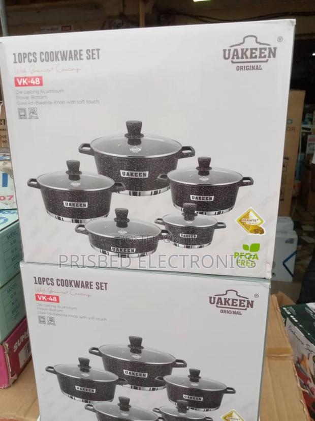 Uakeen 10pcs Granite Cookware Set Vk-48 · Photo 2