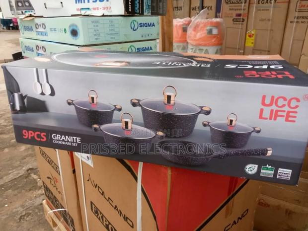 Ucc Life 9pcs Granite Cookware Set · Photo 2