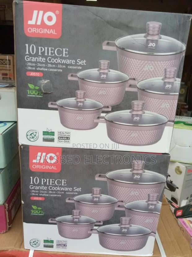Jio 10pcs Granite Cookware Set J0510 · Photo 1