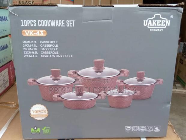 Uakeen 10pcs Granite Cookware Vk-43 · Photo 2